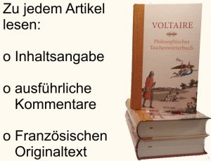 Voltaire Philosophisches Wörterbuch